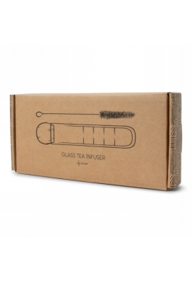 Jens Living Glazen Thee Infuser 2.5x2.5x15.5cm 1stuks Jens Living Glazen Thee Infuser 2.5x2.5x15.5cm 1stuks