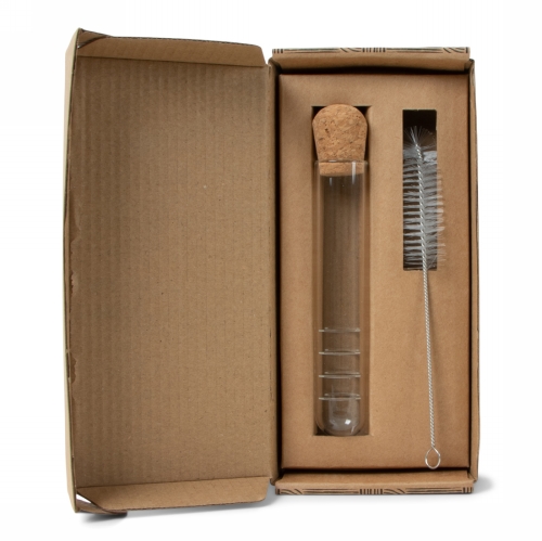 Jens Living Glazen Thee Infuser 2.5x2.5x15.5cm 1stuks Jens Living Glazen Thee Infuser 2.5x2.5x15.5cm 1stuks
