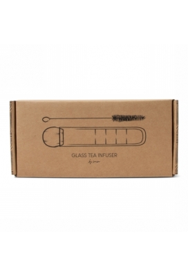 Jens Living Glazen Thee Infuser 2.5x2.5x15.5cm 1stuks Jens Living Glazen Thee Infuser 2.5x2.5x15.5cm 1stuks