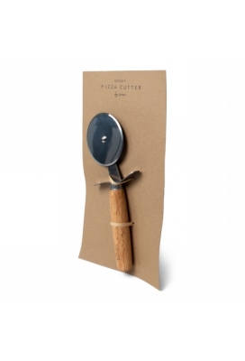 Jens Living Pizzasnijder Woody 18.2x6.5x2cm 1stuks Jens Living Pizzasnijder Woody 18.2x6.5x2cm 1stuks