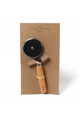 Jens Living Pizzasnijder Woody 18.2x6.5x2cm 1stuks Jens Living Pizzasnijder Woody 18.2x6.5x2cm 1stuks