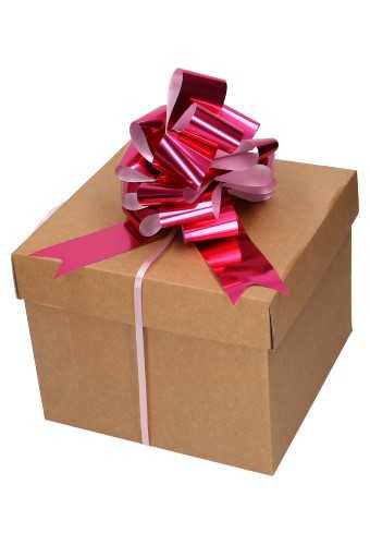 Strik Pink Metallic Doorsnee 15cm lint 5cm 1stuks