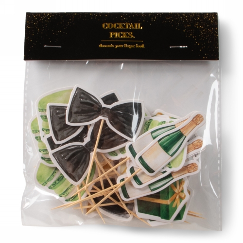 Jens Living Cocktailprikkers Party 9.5x5x0.2cm 1stuks