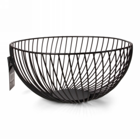 Jens Living Draadmand Zwart 25x25x12.5cm 1stuks Jens Living Draadmand Zwart 25x25x12.5cm 1stuks