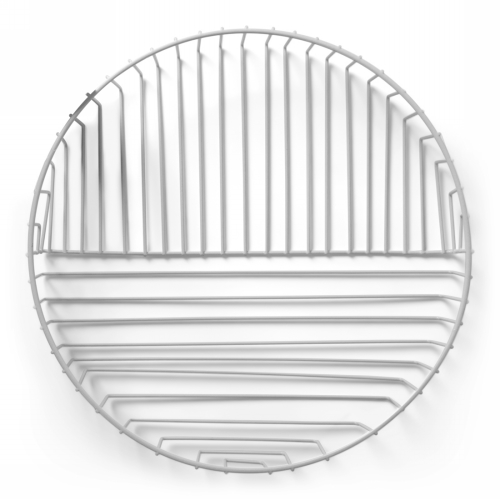 Jens Living Draadmand Laag Grijs 30x30x6cm 1stuks