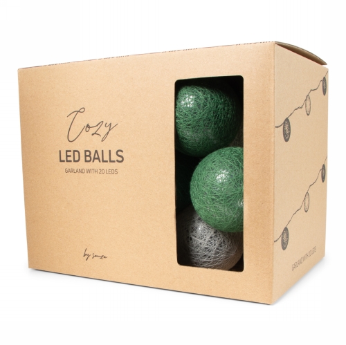 Jens Living Lichtslinger Cozy Groen Large 315cm 1stuks