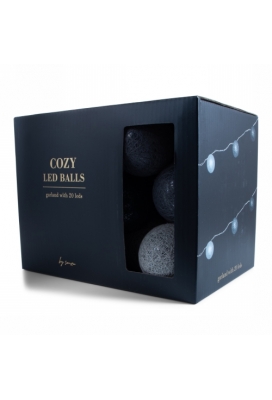 Jens Living Lichtslinger Cozy Grijs Large 315cm 1stuks