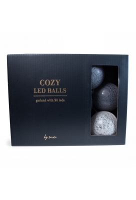 Jens Living Lichtslinger Cozy Grijs Large 315cm 1stuks