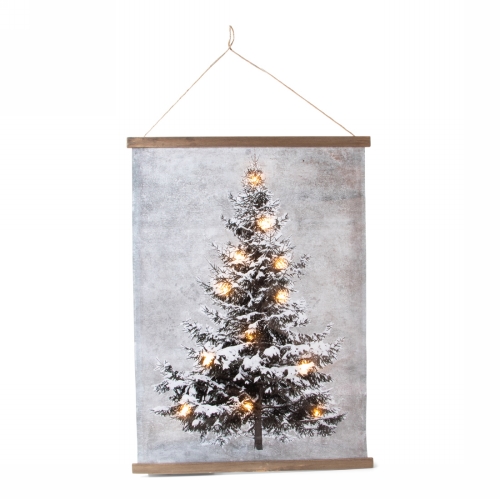 Jens Living Canvas Led Poster Winter 47x65x2cm 1stuks
