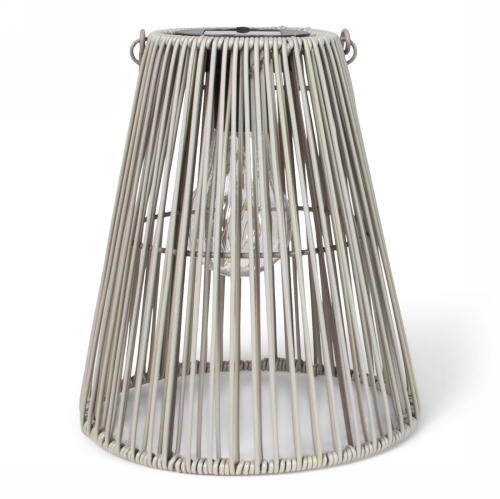 Jens Living Solar Lantaarn Grijs 18x18x21cm 1stuks