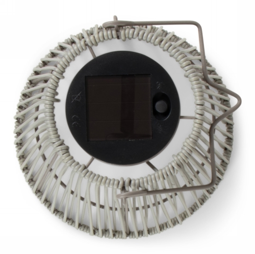 Jens Living Solar Lantaarn Grijs 18x18x21cm 1stuks