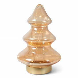 Jens Living Led Kerstboom Amber 13x13x20cm 1stuks