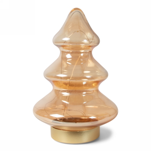 Jens Living Led Kerstboom Amber 13x13x20cm 1stuks