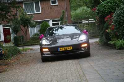 Strik Pink Metallic Doorsnee 27cm lint 6.8cm 1stuks