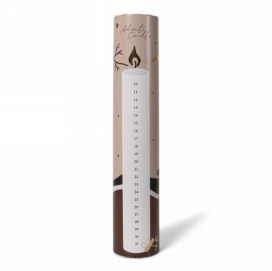 Jens Living Adventskaars Wit 5x5x25cm 1stuks Jens Living Adventskaars Wit 5x5x25cm 1stuks