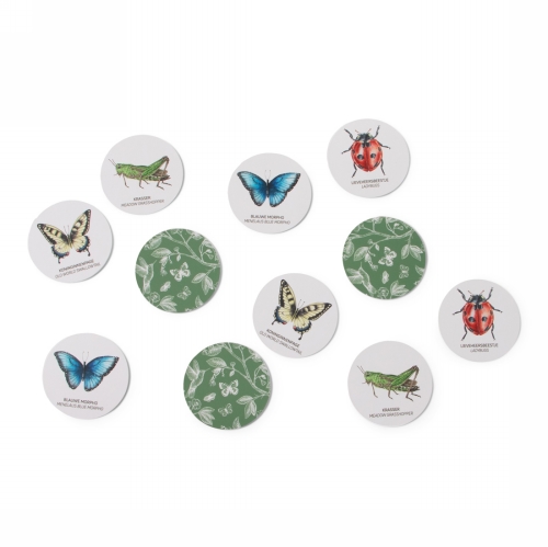 Jens Living Memory Spel Natuur 7x7x14.2cm 1stuks Jens Living Memory Spel Natuur 7x7x14.2cm 1stuks