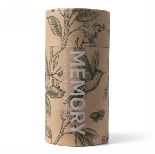 Jens Living Memory Spel Natuur 7x7x14.2cm 1stuks Jens Living Memory Spel Natuur 7x7x14.2cm 1stuks