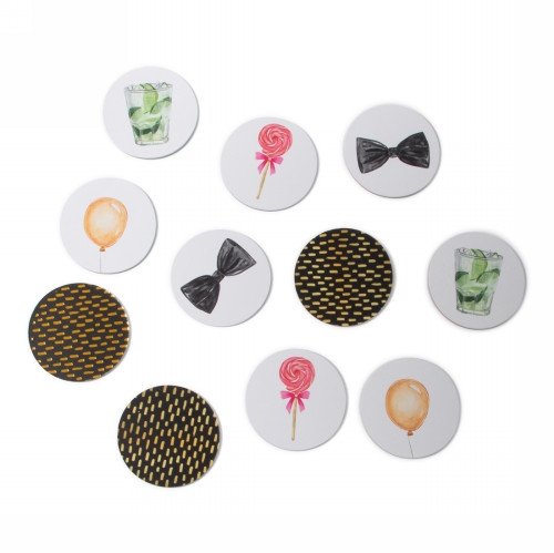 Jens Living Memory Spel Party 7x7x14.2cm 1stuks Jens Living Memory Spel Party 7x7x14.2cm 1stuks