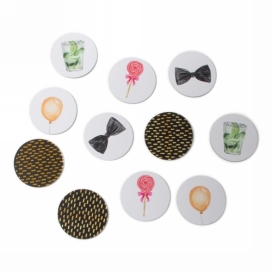 Jens Living Memory Spel Party 7x7x14.2cm 1stuks Jens Living Memory Spel Party 7x7x14.2cm 1stuks