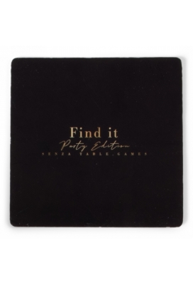 Jens Living Find It Spel Party 10x10x2.6cm 1stuks