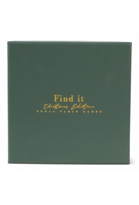 Jens Living Find It Spel Kerst 10x10x2.6cm 1stuks