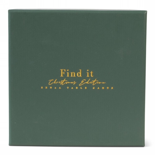 Jens Living Find It Spel Kerst 10x10x2.6cm 1stuks