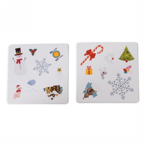 Jens Living Find It Spel Kerst 10x10x2.6cm 1stuks
