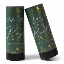 Jens Living Party Poppers Groen set van 2stuks 3.8x3.8x10.5cm 1stuks Jens Living Party Poppers Groen set van 2stuks 3.8x3.8x10.5cm 1stuks