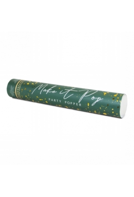 Jens Living Party Popper Xl Groen 5x5x30cm 1stuks Jens Living Party Popper Xl Groen 5x5x30cm 1stuks