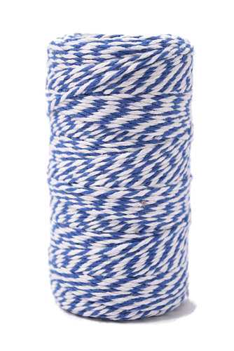 Kadolint Touw Blauw & Wit 2mm x 100 meter