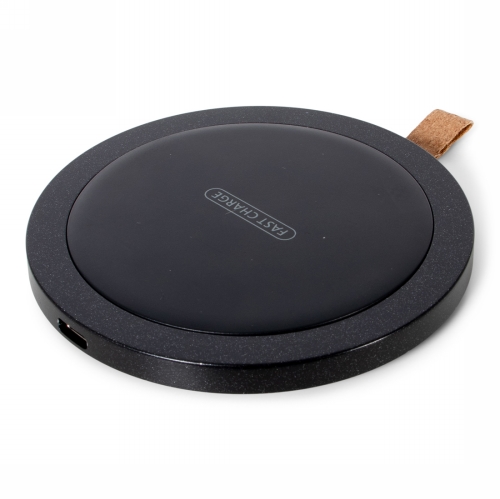 BRAINZ Wireless Fast Charger Wheatstraw 1 stuk