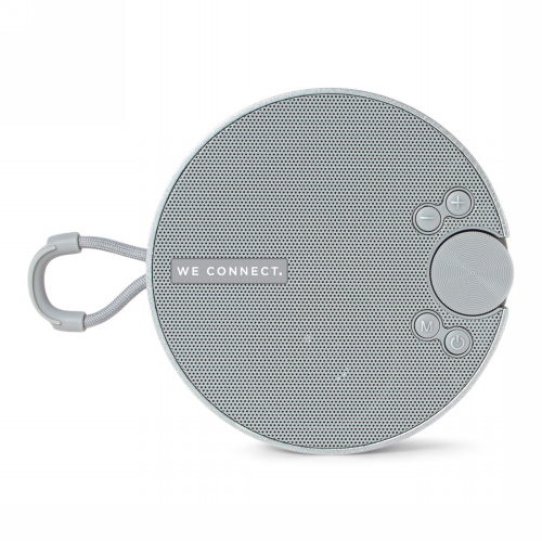 Brainz Disk Speaker Grijs 12x12x3.5cm 1stuks Brainz Disk Speaker Grijs 12x12x3.5cm 1stuks