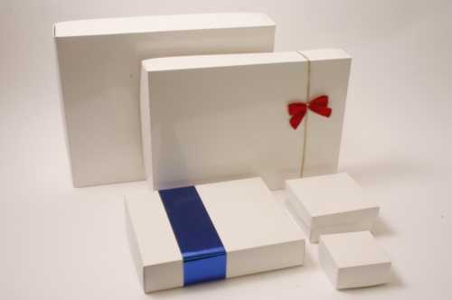 Geschenkdoos & Deksel Gaby Zwart Mat 8x8x4cm 100stuks