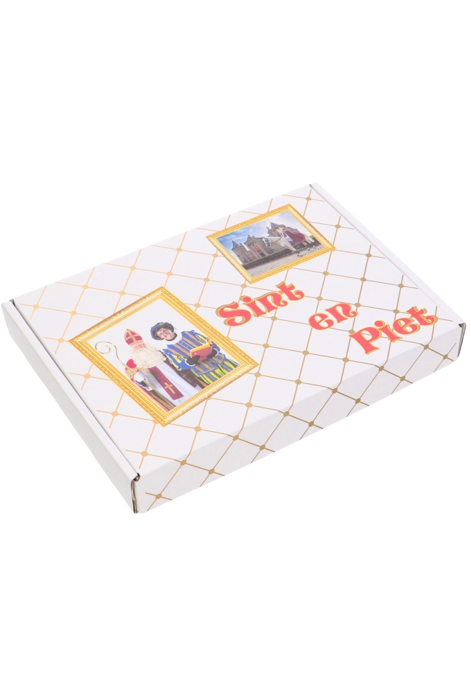 Brievenbusdoos Sint & Piet A5 22x15.5x2.2cm 10stuks