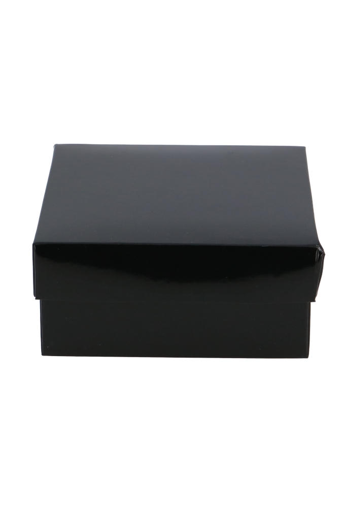 Geschenkdoos & Deksel Gaby Zwart Blinkend 25x20x5cm 50stuks