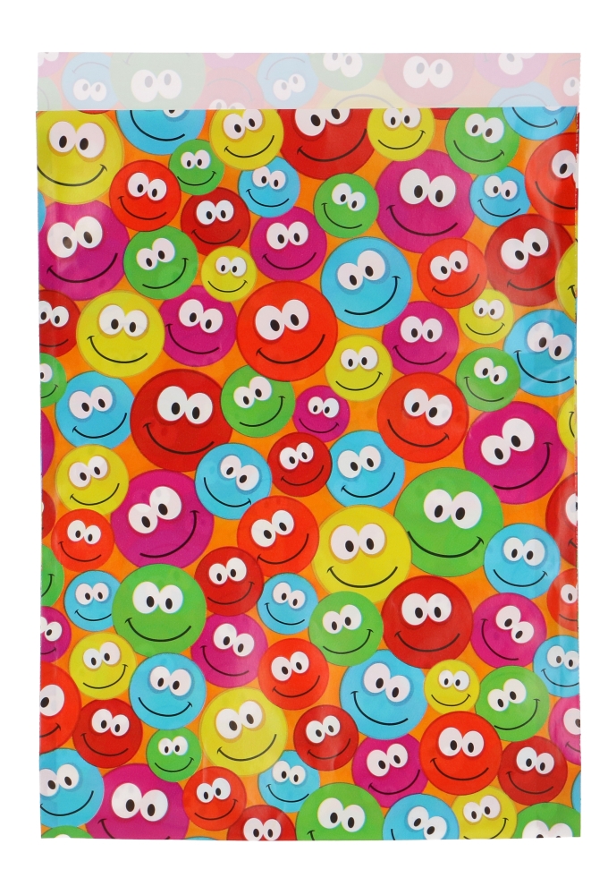 Kadozakjes Color Smiley 21x30cm 100 stuks