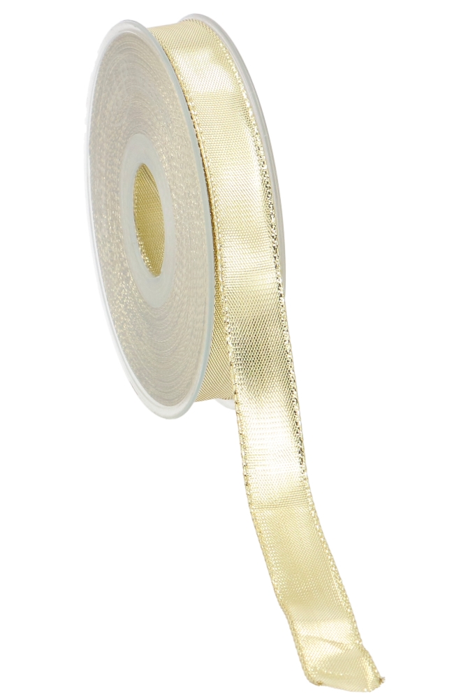 Luxe Kadolint Metallic Goud Met IJzerdraad 16mm x 20 meter