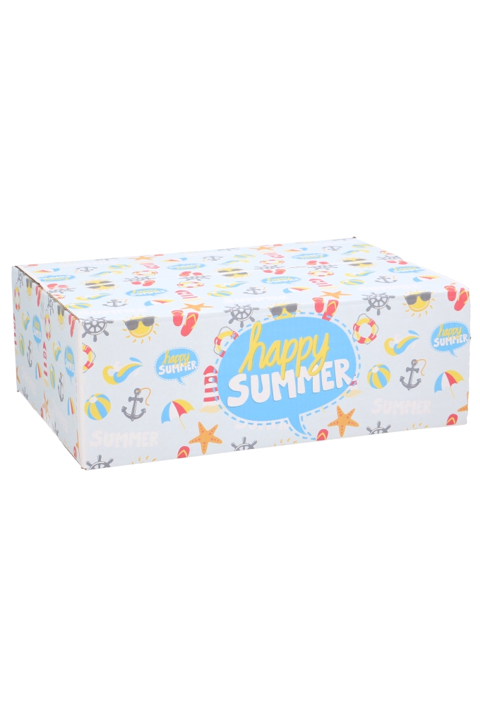 Geschenkdozen Zomer Happy Summer 39x29x13cm 15stuks