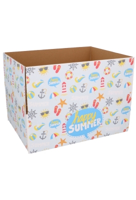 Geschenkdozen Zomer Happy Summer 39x29x13cm 15stuks