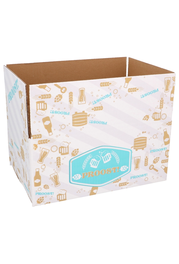 Geschenkdozen Proost 31x20x14cm 30stuks