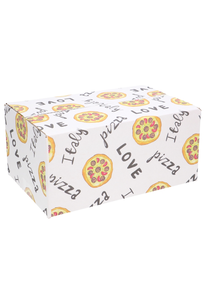 Geschenkdozen Pizza 31x20x14cm 30stuks