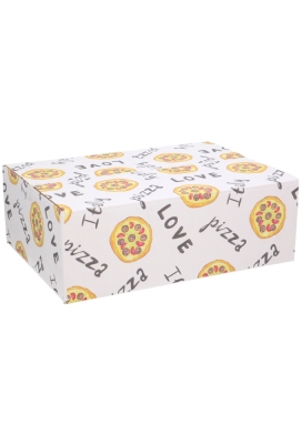 Geschenkdozen Pizza 39x29x13cm 15stuks