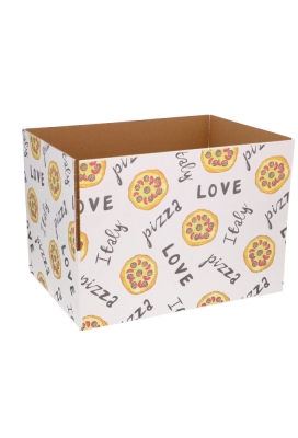 Geschenkdozen Pizza 39x29x13cm 15stuks