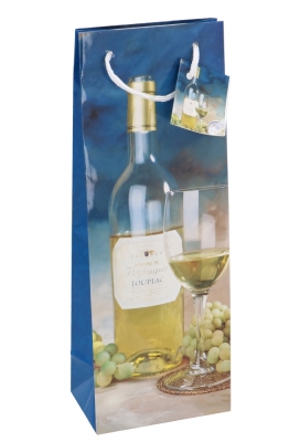Wijntasjes 1 Fles Witte Wijn 12.5x9x36.5cm 12stuks Wijntasjes 1 Fles Witte Wijn 12.5x9x36.5cm 12stuks