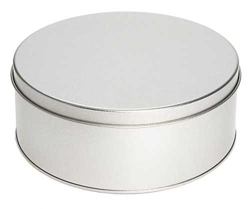 Blikken Blanco Rond 17.8x7cm 12stuks