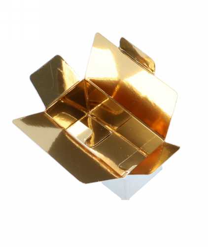 Bonbondoosjes Zilver Glans Nera Voor 2 bonbons 6.3x3x3cm 25st OP IS OP