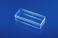 Rechthoekig transparant doosje 86x34x18mm 1020stuks