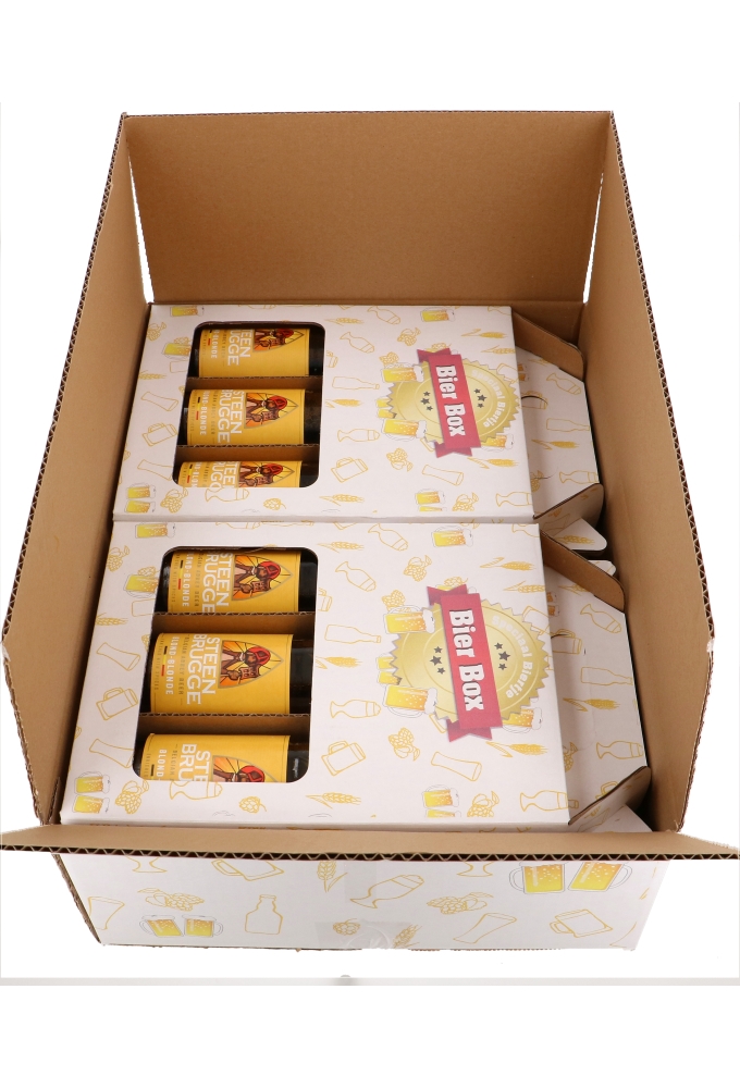 Bierverzenddozen Bier Box 39x29x13cm 15stuks