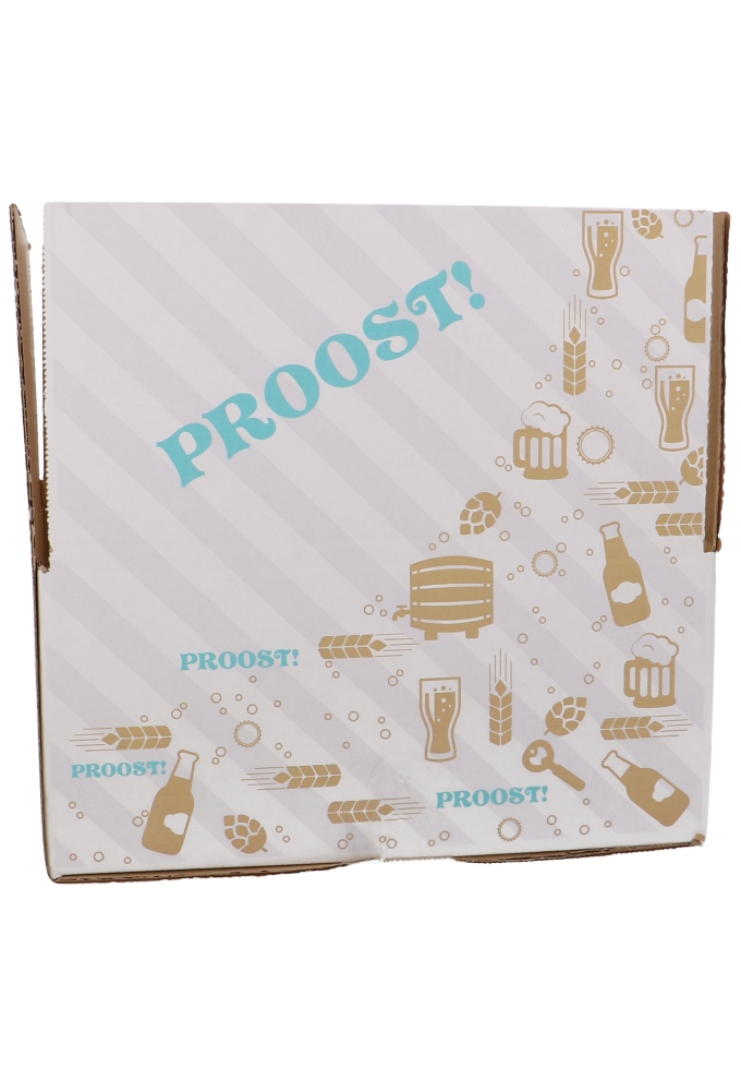 Geschenkdozen Proost 39x29x13cm 15stuks