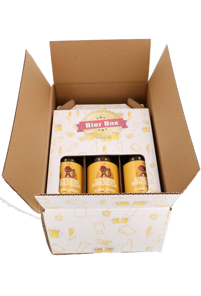 Bierverzenddozen Bier Box 31x20x14cm 30stuks